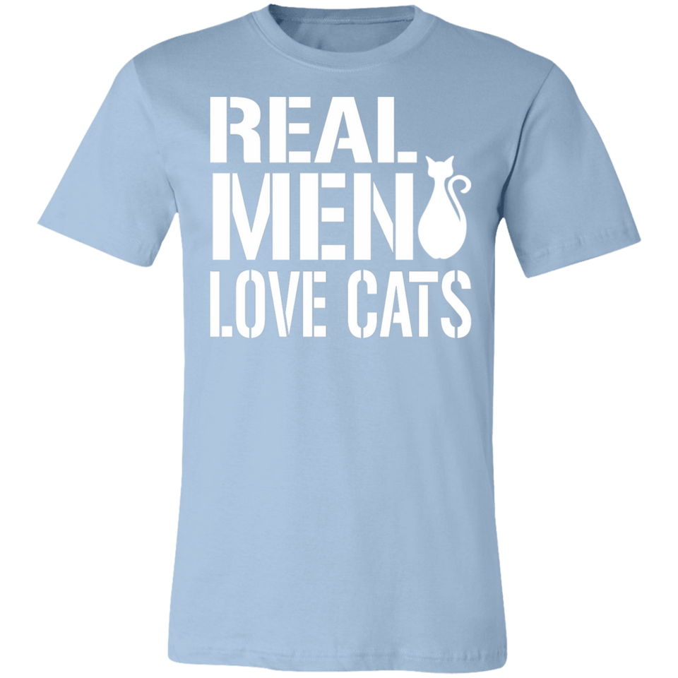 Real Men Love Cats Shirt Awesome Cats Lover T-Shirt