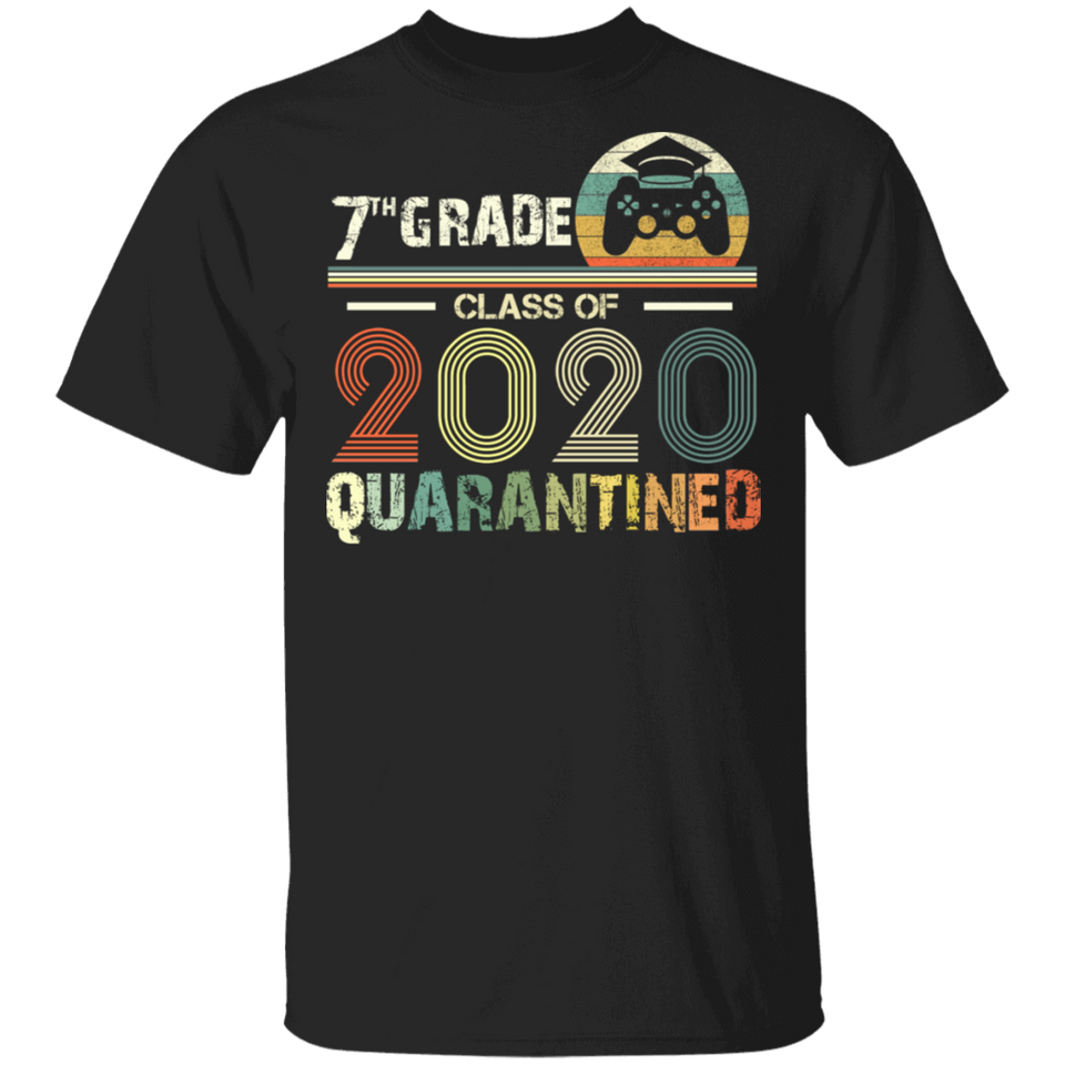 7th Grade Class of 2020 Quarantined T-Shirt Graduation Gifts T Shirt
