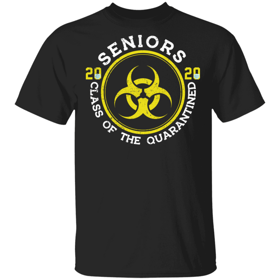 Senior Class of 2020 Graduation Shirt, Funny Quarantine Gift T-Shirt