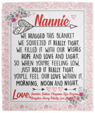 Jasmine, Joshua, Cheyanne, Kya, Bryson, Brayden, Avery, Felicity, Levi, Shawn - VPM Cozy Plush Fleece Blanket - 50x60
