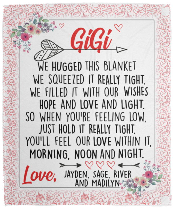 Jayden, Sage, River and Madilyn - VPM Cozy Plush Fleece Blanket - 50x60