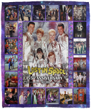 Lost in Space Blanket Lost in Space 55th Anniversary Fleece Sherpa Blanket VPM Cozy Plush Fleece Blanket - 50x60