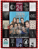 Teen Wolf Blanket Fleece Sherpa Throw Quilt for Bedroom Sofa Movie TV Series - VPL Cozy Plush Fleece Blanket - 60x80