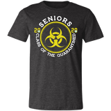 Unisex Jersey Seniors 2020 Class of The Quarantined T-Shirt Quarantine Shirt