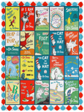 Dr.seuss Books Blanket, Dr. Seuss For Fans Fleece, Sherpa, Throw Blanket VPS Cozy Plush Fleece Blanket - 30x40