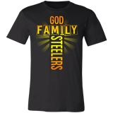 God Family Steelers T-Shirt Steelers Fan Unisex Jersey Short-Sleeve Tshirt