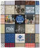 Winston & Ava  - VPM Cozy Plush Fleece Blanket - 50x60