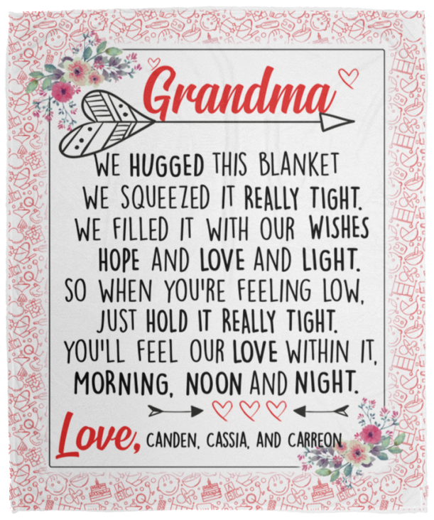 Canden, Cassia, and Carreon - VPM Cozy Plush Fleece Blanket - 50x60