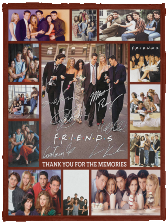 Friends Blanket, Friends TV Show Blankets Thow Fleece Shepa Blanket V2 VPS Cozy Plush Fleece Blanket - 30x40