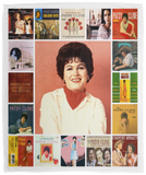 Patsy Cline Blanket Patsy Cline For Fan Quilt Fleece Sherpa Throw - VPM Cozy Plush Fleece Blanket - 50x60