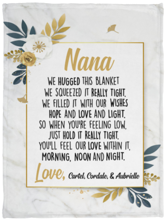 Cartel, Cordale, & Aubrielle - VPS Cozy Plush Fleece Blanket - 30x40