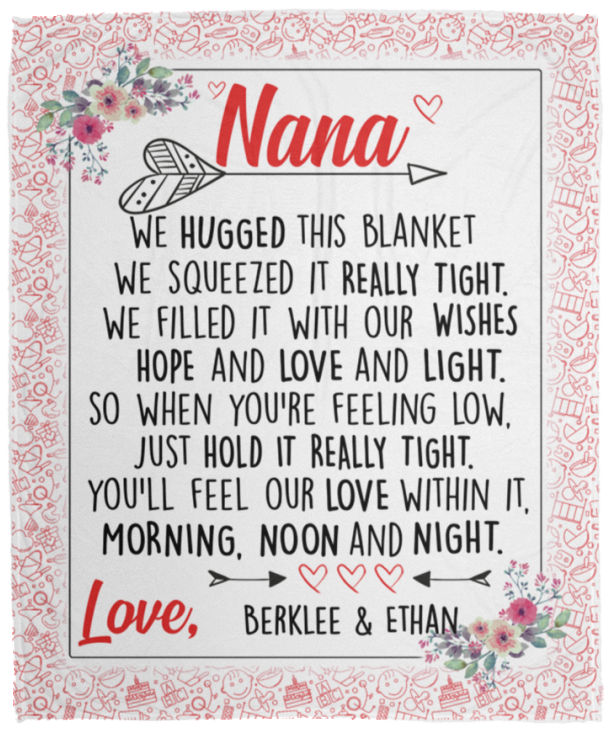 Berklee & Ethan - VPM Cozy Plush Fleece Blanket - 50x60