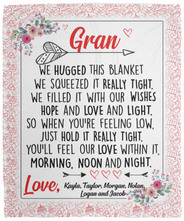 Kayla, Taylor, Morgan, Nolan, Logan, and Jacob - VPM Cozy Plush Fleece Blanket - 50x60