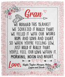 Kayla, Taylor, Morgan, Nolan, Logan, and Jacob - VPM Cozy Plush Fleece Blanket - 50x60