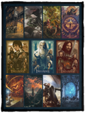 The Lord of the Rings Blanket, Movie Lovers Fleece, Sherpa Blanket VPS Cozy Plush Fleece Blanket - 30x40