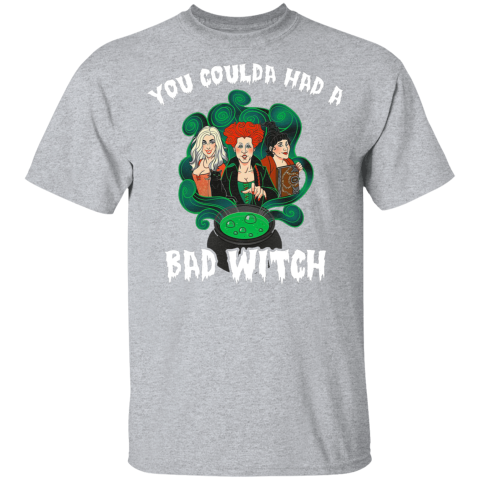 Halloween You Coulda Had A Bad Witch Movie T-Shirt d