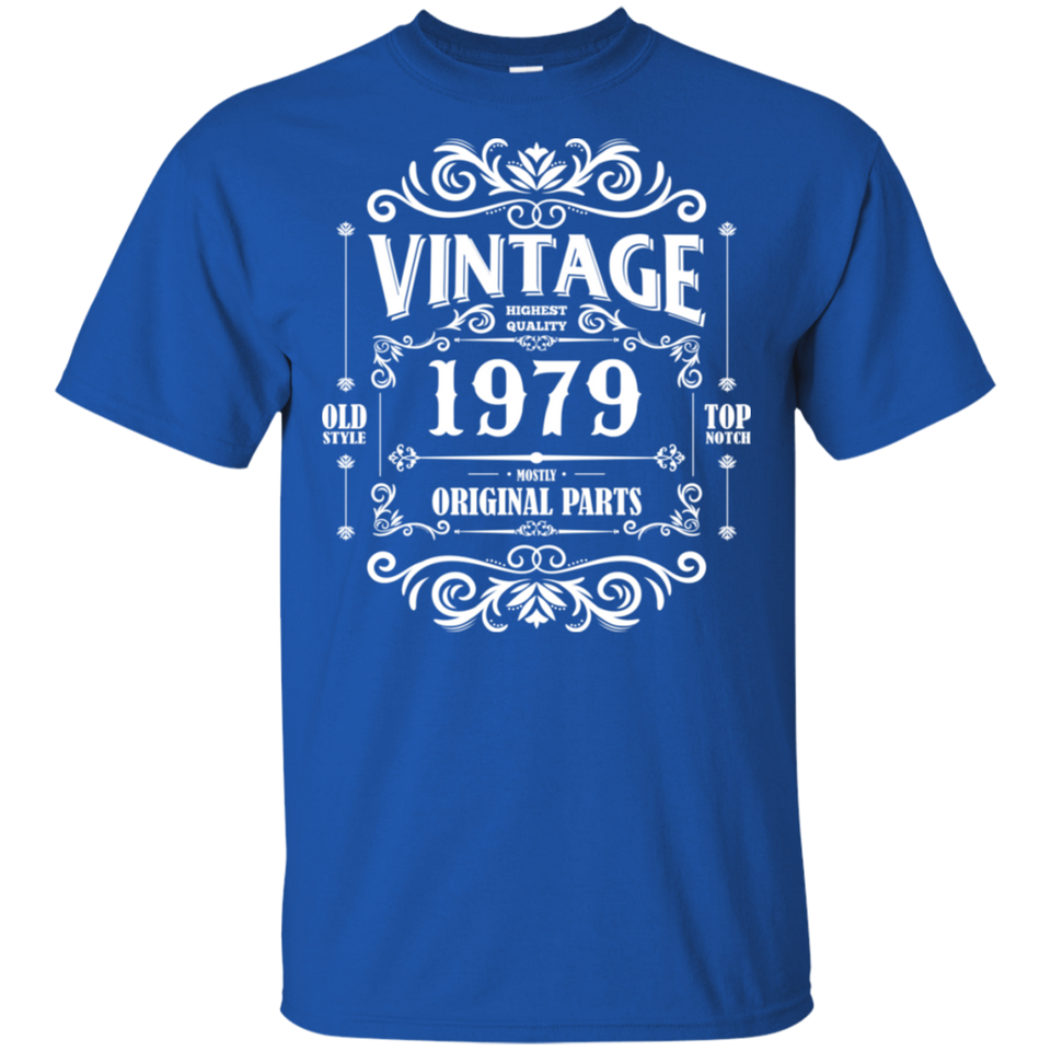 40th Birthday Vintage 1979 Mostly All Original Parts T-Shirt (G200 Gildan Ultra Cotton Men's T-Shirt)