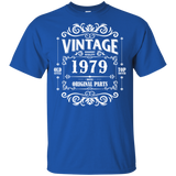 40th Birthday Vintage 1979 Mostly All Original Parts T-Shirt (G200 Gildan Ultra Cotton Men's T-Shirt)
