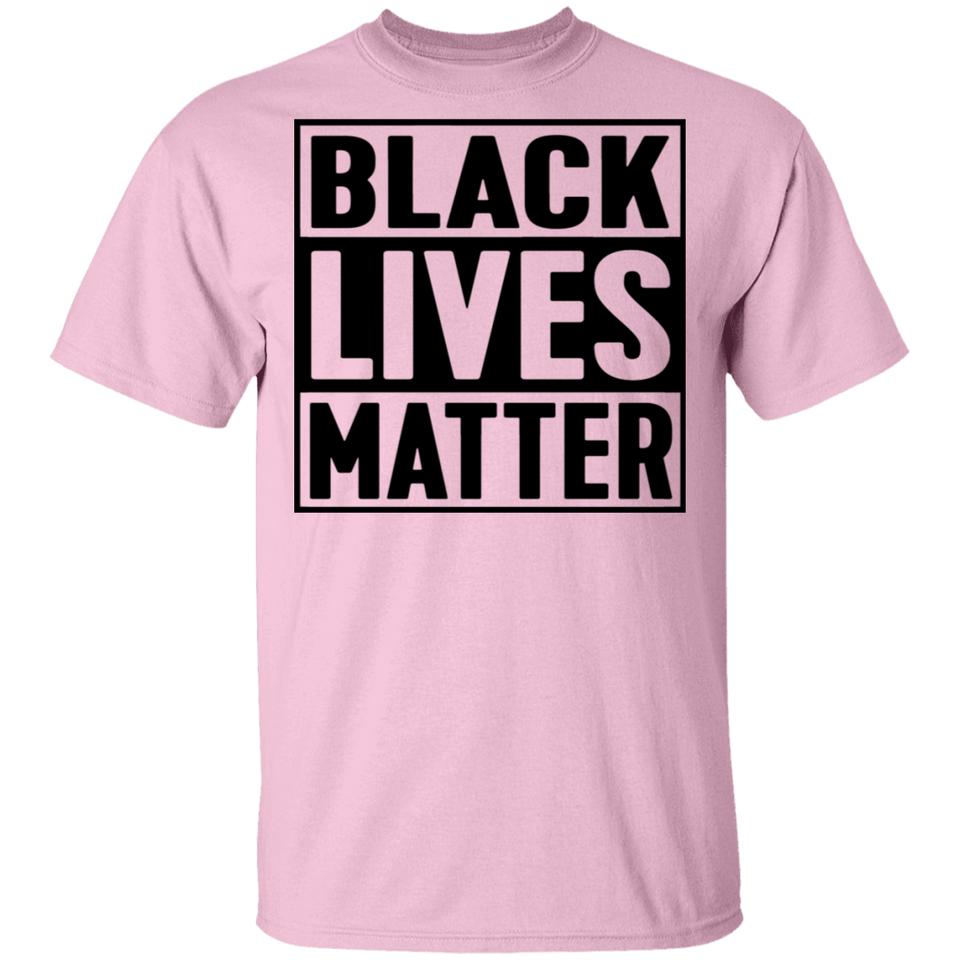 Black Lives Matter T-Shirt I Cant Breathe All Size (S-5XL) + Color  Black BLM - Mens