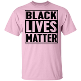 Black Lives Matter T-Shirt I Cant Breathe All Size (S-5XL) + Color  Black BLM - Mens