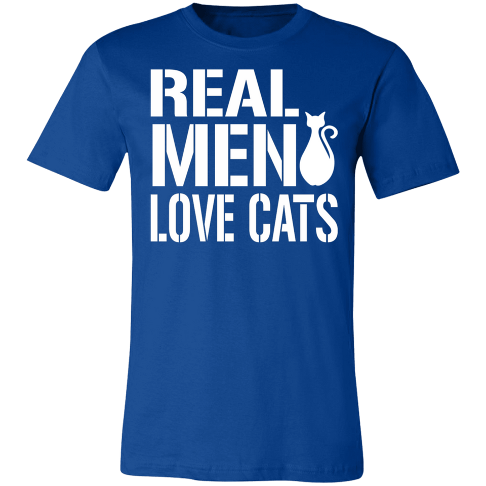 Real Men Love Cats Shirt Awesome Cats Lover T-Shirt