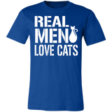 Real Men Love Cats Shirt Awesome Cats Lover T-Shirt