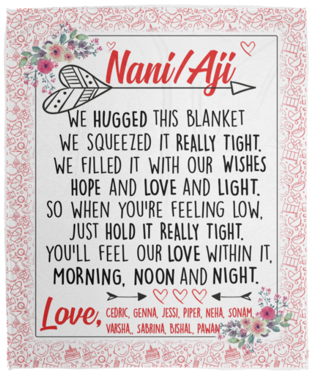 Neha, Sonam, Varsha, Sabrina, Bishal, Pawan - VPM Cozy Plush Fleece Blanket - 50x60
