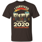 8th Grade Class of 2020 Quarantined Print T-Shirt Graduation Outfits Shirt