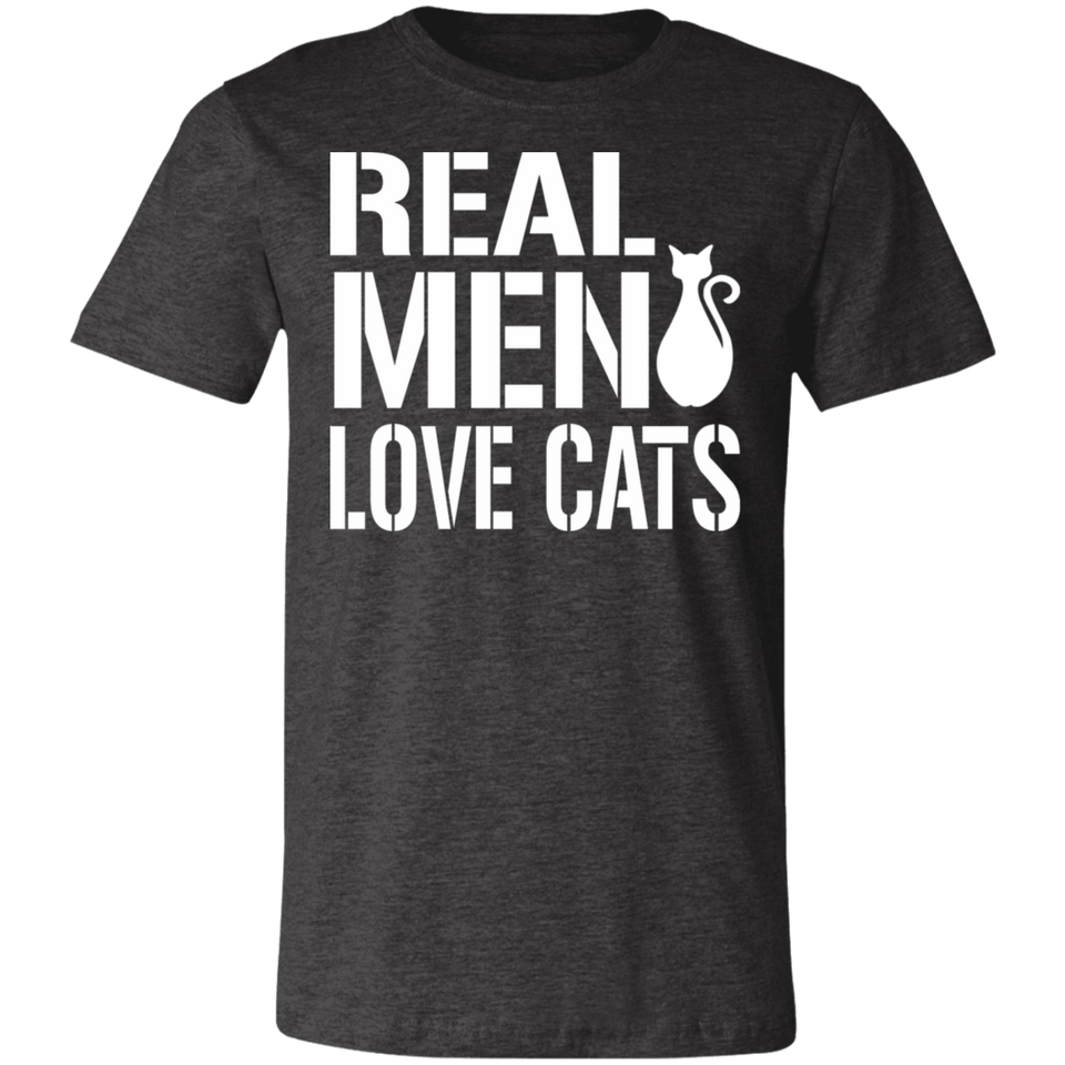 Real Men Love Cats Shirt Awesome Cats Lover T-Shirt