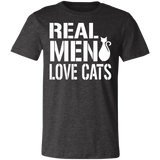 Real Men Love Cats Shirt Awesome Cats Lover T-Shirt
