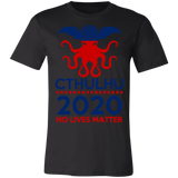 Cthulhu 2020 No Lives Matter T Shirt, Cthulhu T Shirt - 3001C Unisex Jersey Short-Sleeve T-Shirt