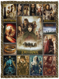 The Lord Of The Rings Blanket, The Lord Of The Rings Fleece, Sherpa Blanket V2 - VPS Cozy Plush Fleece Blanket - 30x40