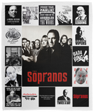 The Sopranos Blanket, The Sopranos TV Series Fleece, Sherpa Blanket V2 VPM Cozy Plush Fleece Blanket - 50x60