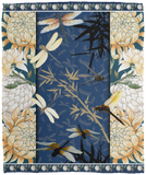 Dragonfly Four Season Christmas Blanket, Dragonfly Quilt, Fleece, Sherpa Blanket VPM Cozy Plush Fleece Blanket - 50x60