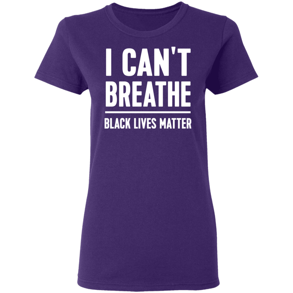 I Can't Breathe Black Lives Matter T-Shirt 2