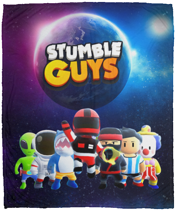 Stumble Guys Blanket Super Soft Cozy Warm Plush Throw Blankets - VPM Cozy Plush Fleece Blanket - 50x60