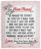 Shawn, Karin, Reegan, Skyler, Tinker and Sherman - VPM Cozy Plush Fleece Blanket - 50x60