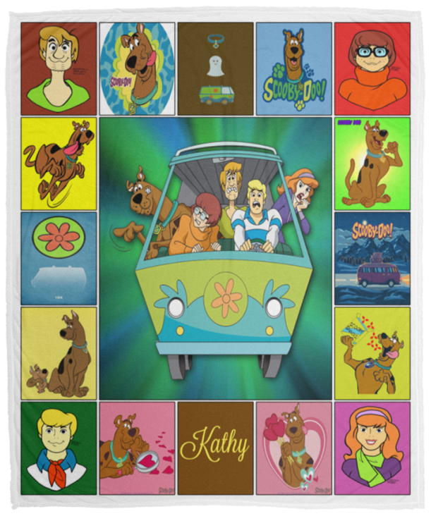 50x60 Kathy VPM Cozy Plush Fleece Blanket - 50x60