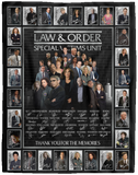 Law & Order Special Victims Unit Blanket TV Series Quilt Fleece Sherpa Throw VPL Cozy Plush Fleece Blanket - 60x80