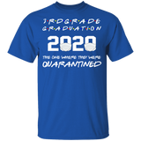 3rd Grade Graduation 2020 The One Where They were Quarantined Youth Tshirt