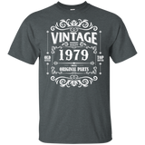 40th Birthday Vintage 1979 Mostly All Original Parts T-Shirt (G200 Gildan Ultra Cotton Men's T-Shirt)