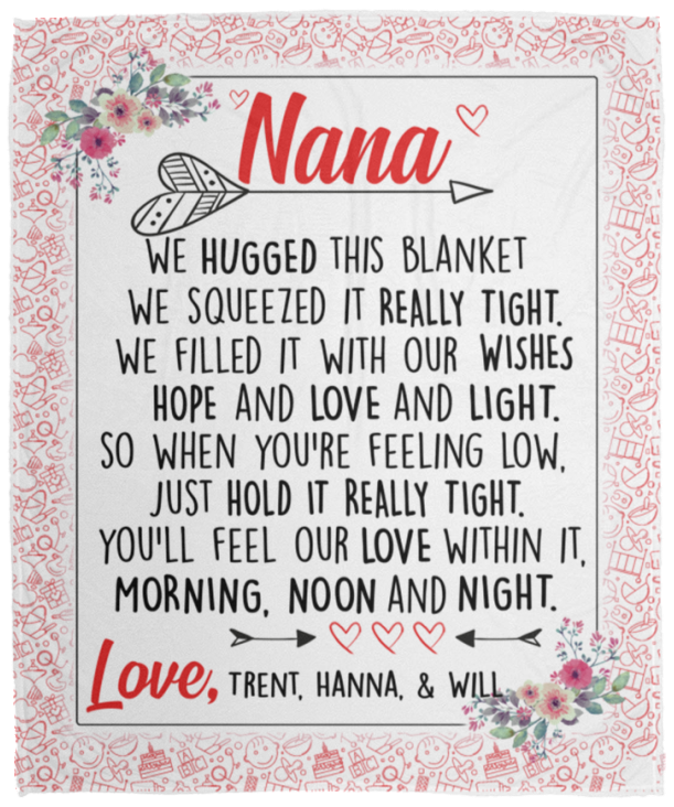 Trent, Hanna, & Will - VPM Cozy Plush Fleece Blanket - 50x60