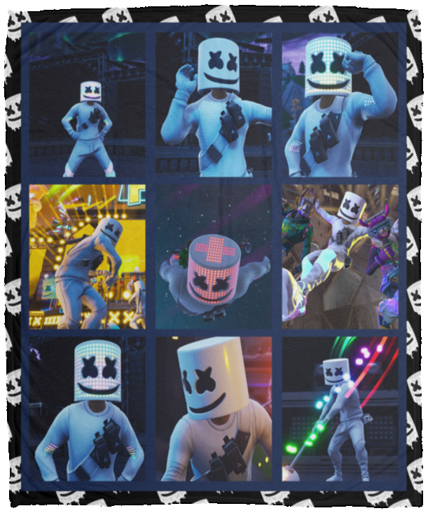 Fortnite Game 3D - VPM Cozy Plush Fleece Blanket - 50x60