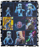 Fortnite Game 3D - VPM Cozy Plush Fleece Blanket - 50x60