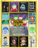 South Park Blanket, South Park TV Series Fleece Blanket VPL Cozy Plush Fleece Blanket - 60x80