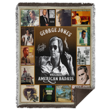 Best Of George Jones Blanket Fleece Sherpa Throw Blanket Quilt Blanket - WB68 Woven Blanket - 60x80