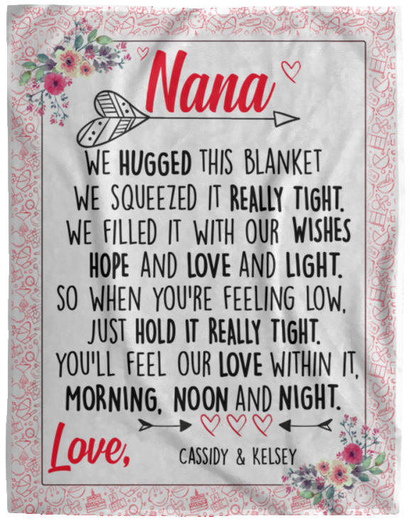 Cassidy & Kelsey VPL Cozy Plush Fleece Blanket - 60x80