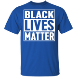 Black Lives Matter T-Shirt I Cant Breathe All Size (S-5XL) + Color White BLM - Mens