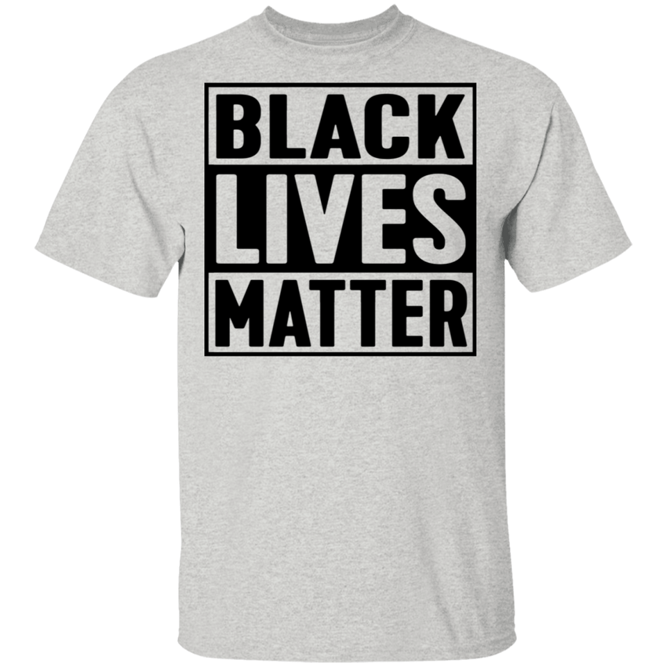 Black Lives Matter T-Shirt I Cant Breathe All Size (S-5XL) + Color  Black BLM - Mens