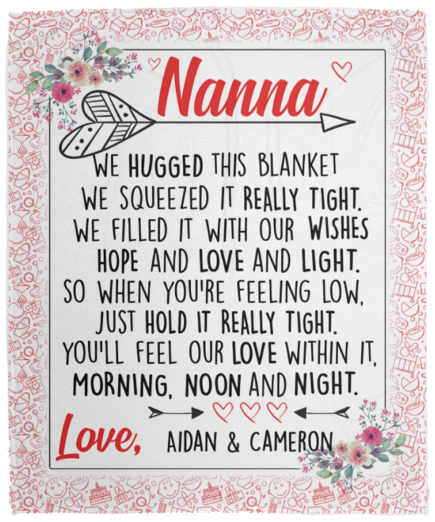Aidan & Cameron - VPM Cozy Plush Fleece Blanket - 50x60